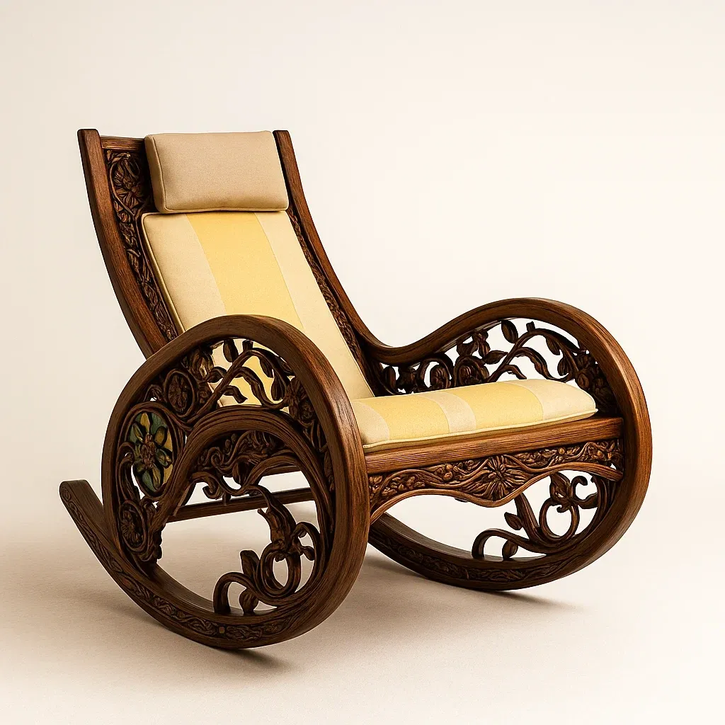 Mobilier de terrasse,Fauteuil à bascule de terrasse