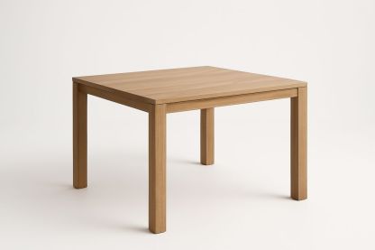 Table carrée en chêne massif 90x90 cm-Nordlinea