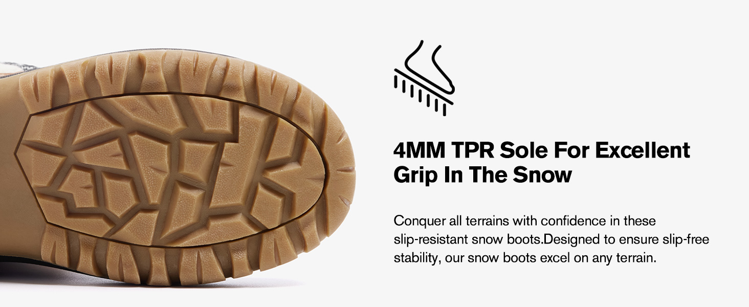 ALEADER Womens Winter Snow Boots