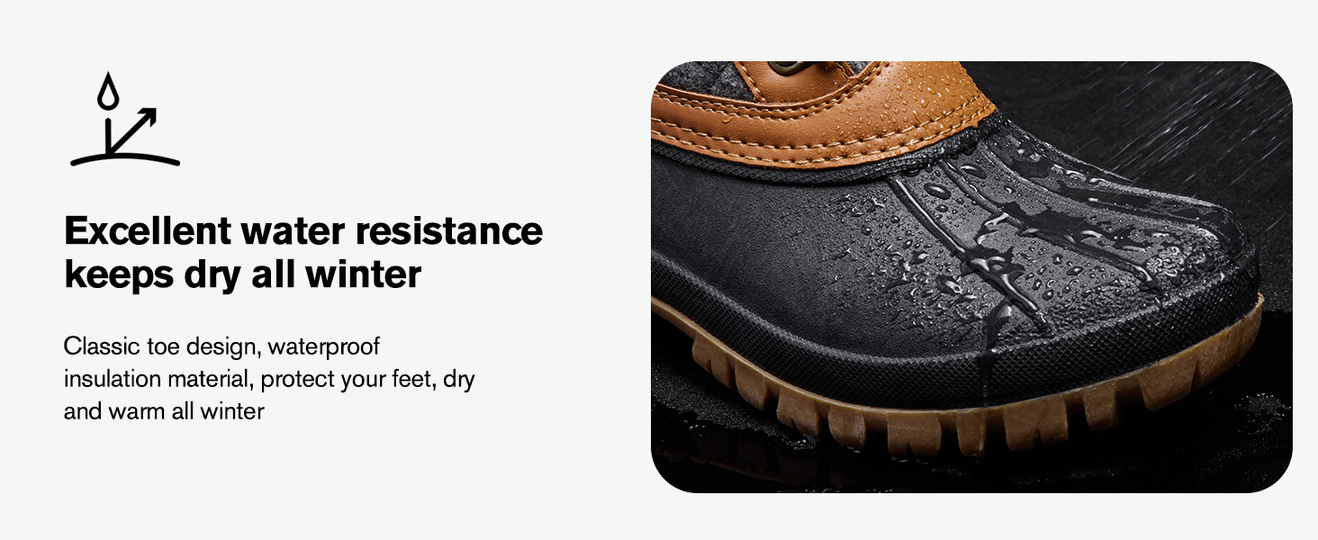 ALEADER Womens Winter Snow Boots