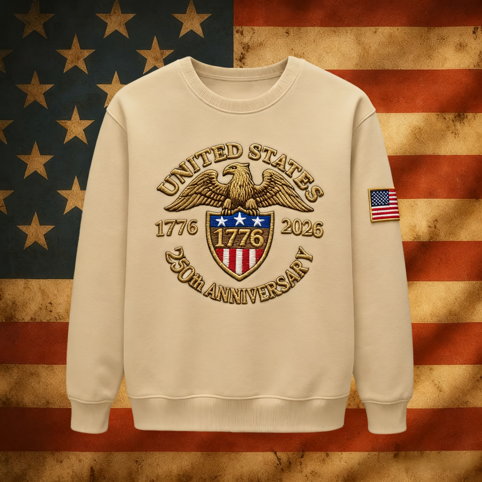 🦅🇺🇸 United States 250th Anniversary Commemorative Sweatshirt