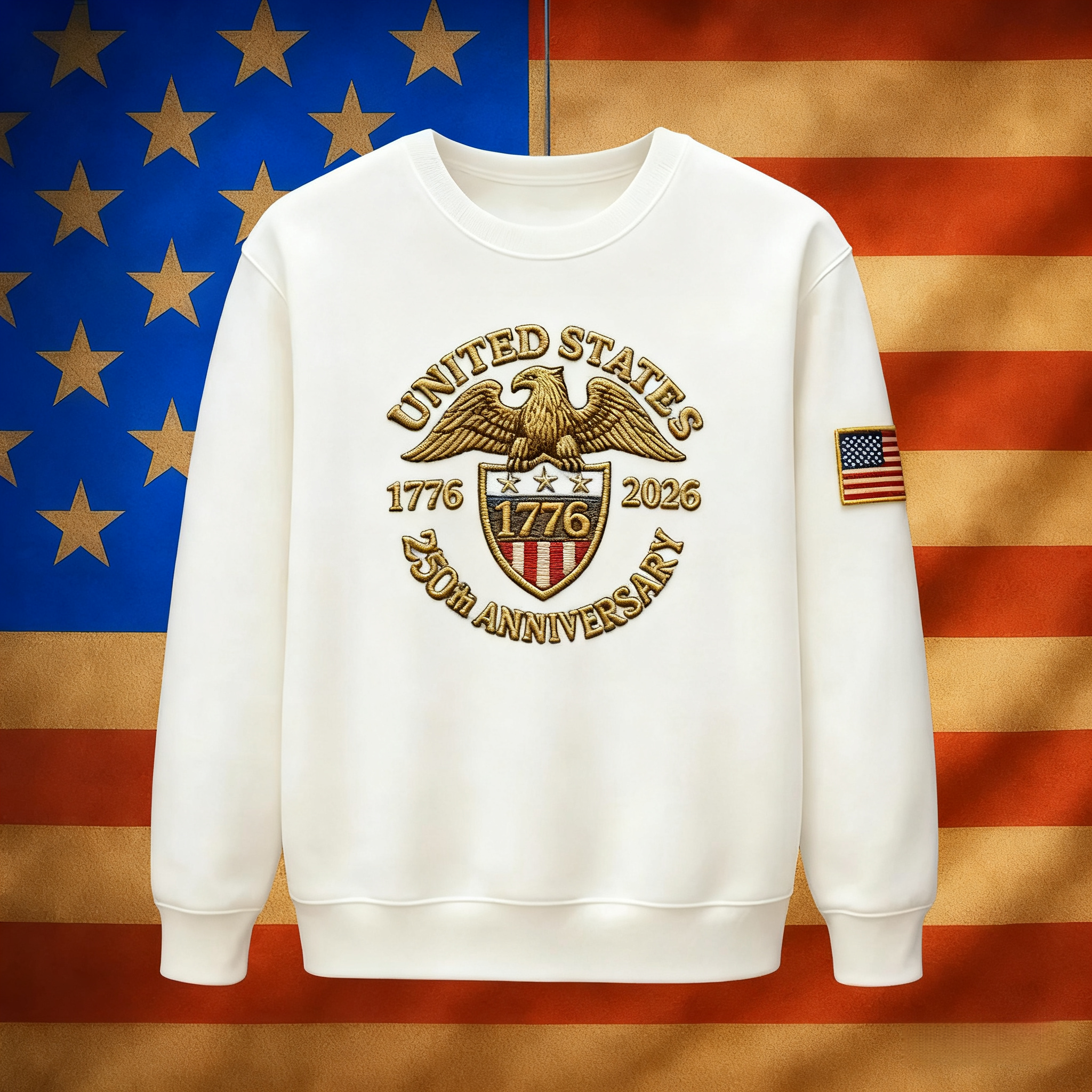 🦅🇺🇸 United States 250th Anniversary Commemorative Sweatshirt