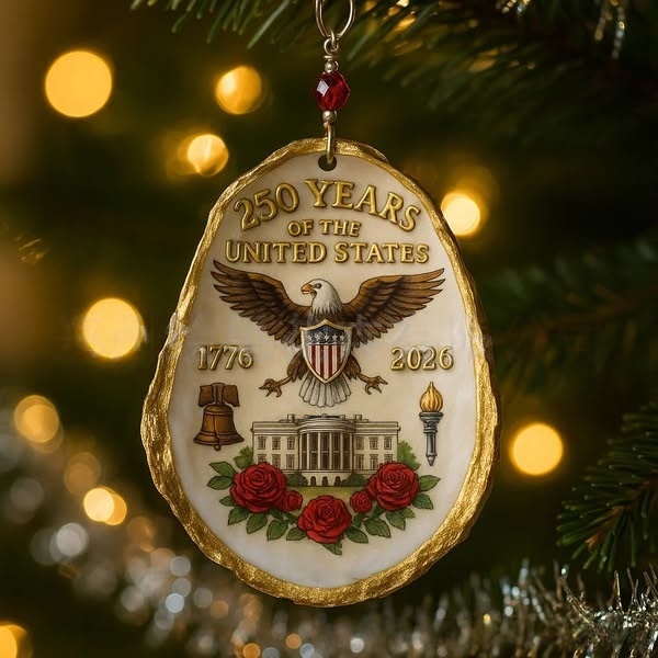 US 250th Anniversary Ornament