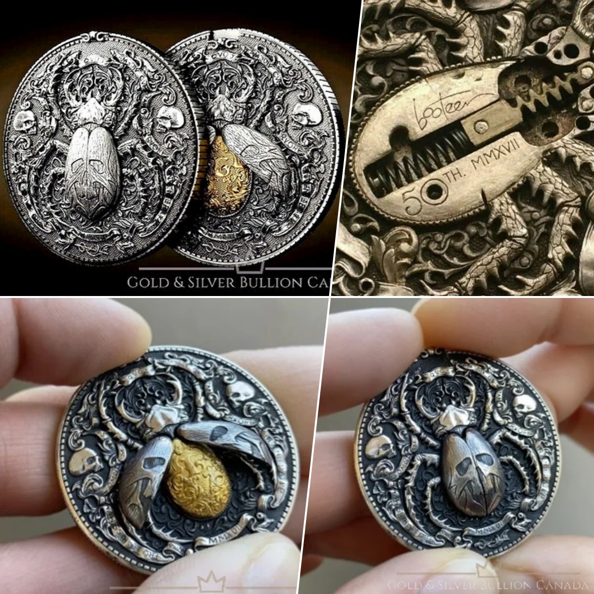 Wanderer Morgan Silver Dollar -- Movable Mechanical Coin