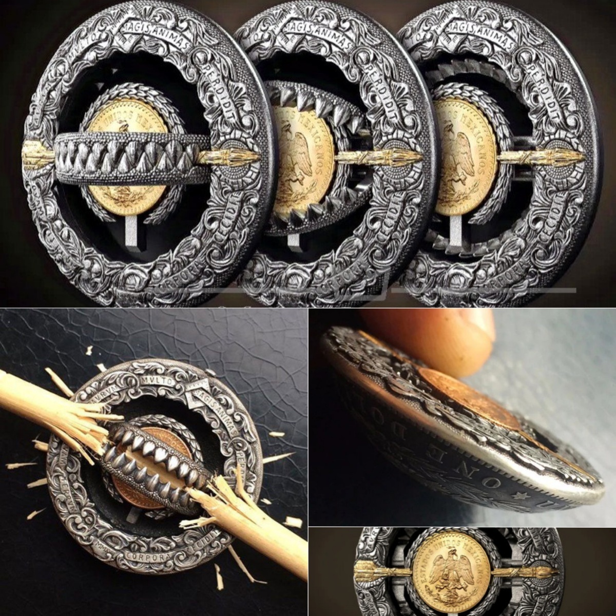 Wanderer Morgan Silver Dollar -- Movable Mechanical Coin