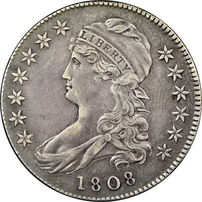 Last 5 sets!!! 1807-1836 50c Liberty Hooded Bust Engraved Edge Silver Dollar