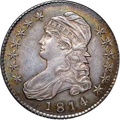 Last 5 sets!!! 1807-1836 50c Liberty Hooded Bust Engraved Edge Silver Dollar