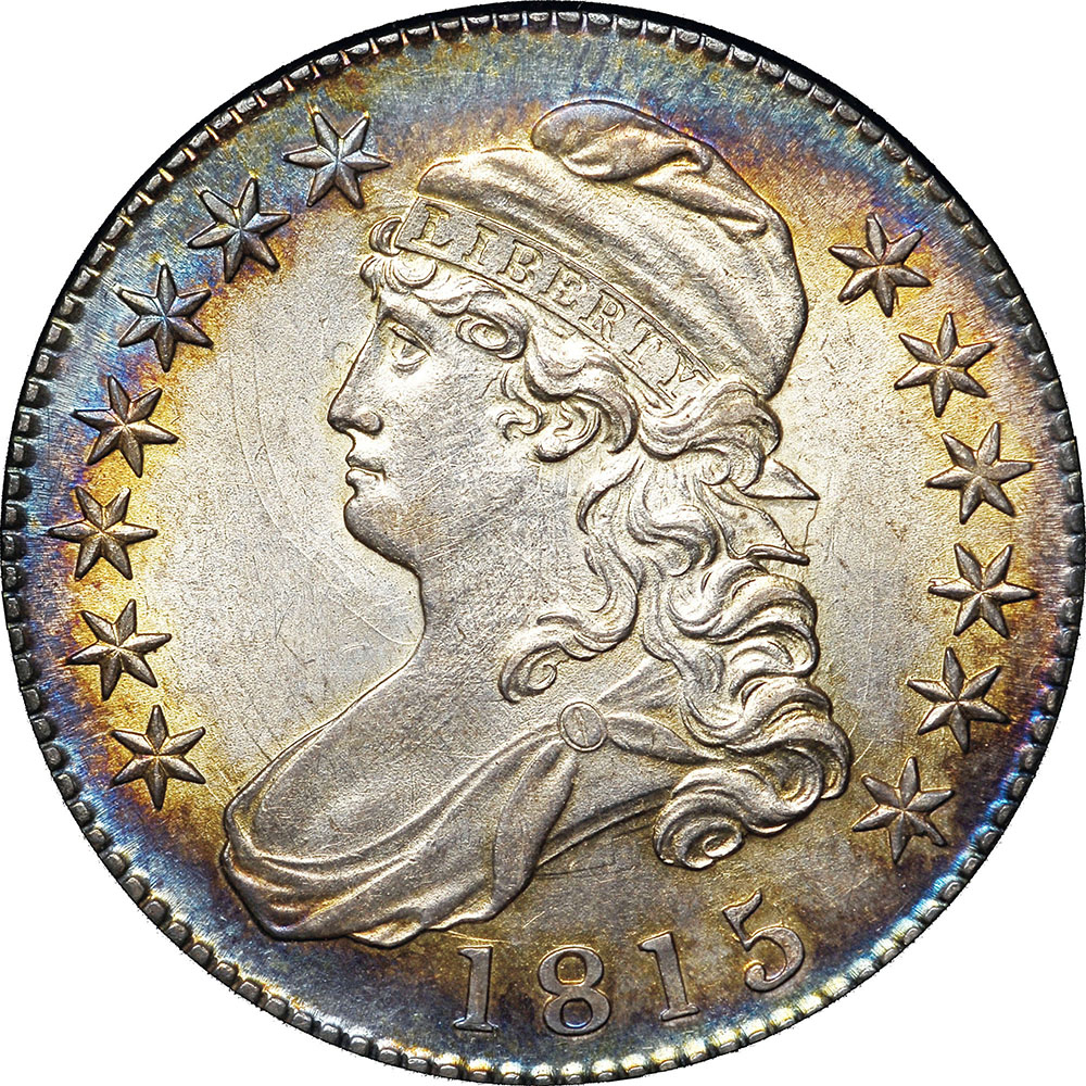 Last 5 sets!!! 1807-1836 50c Liberty Hooded Bust Engraved Edge Silver Dollar