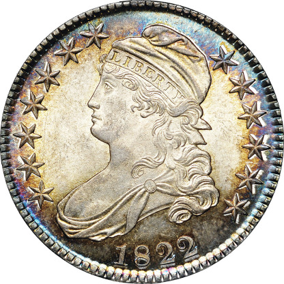 Last 5 sets!!! 1807-1836 50c Liberty Hooded Bust Engraved Edge Silver Dollar