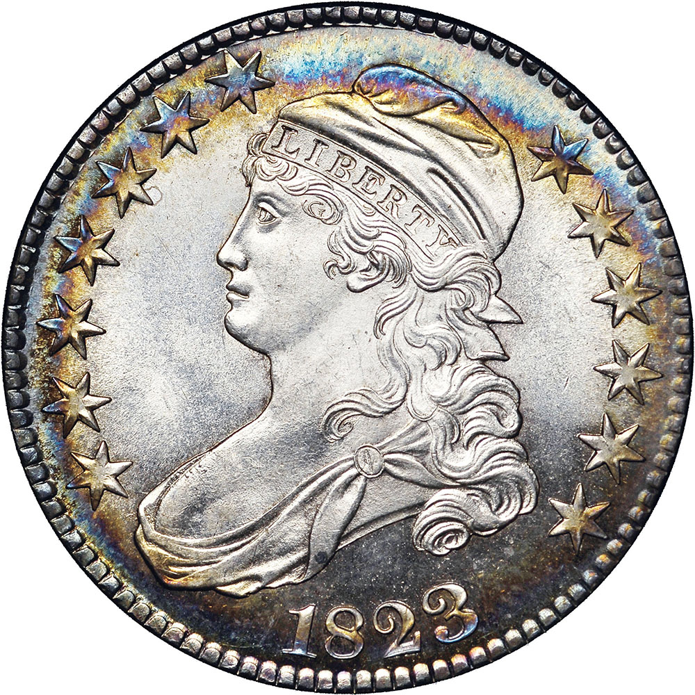 Last 5 sets!!! 1807-1836 50c Liberty Hooded Bust Engraved Edge Silver Dollar