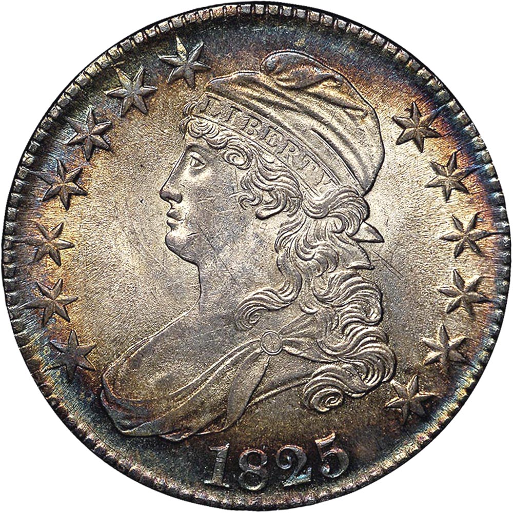 Last 5 sets!!! 1807-1836 50c Liberty Hooded Bust Engraved Edge Silver Dollar