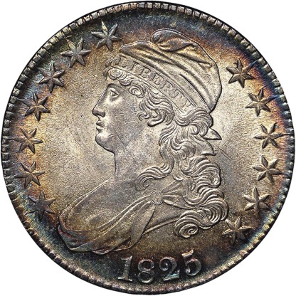 Last 5 sets!!! 1807-1836 50c Liberty Hooded Bust Engraved Edge Silver Dollar