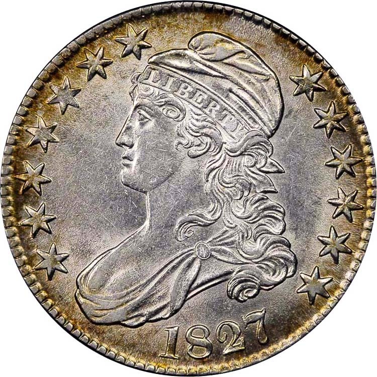 Last 5 sets!!! 1807-1836 50c Liberty Hooded Bust Engraved Edge Silver Dollar