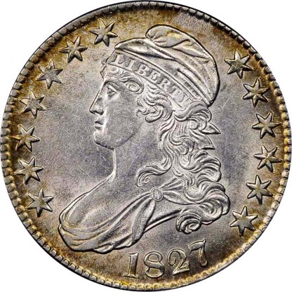 Last 5 sets!!! 1807-1836 50c Liberty Hooded Bust Engraved Edge Silver Dollar