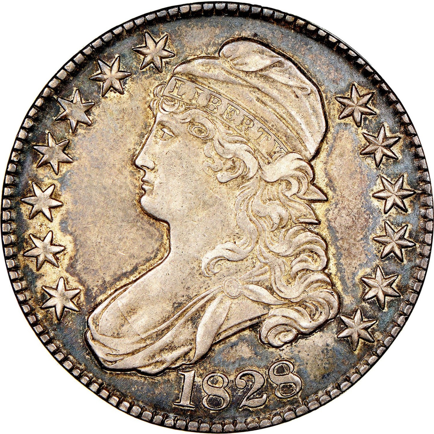 Last 5 sets!!! 1807-1836 50c Liberty Hooded Bust Engraved Edge Silver Dollar