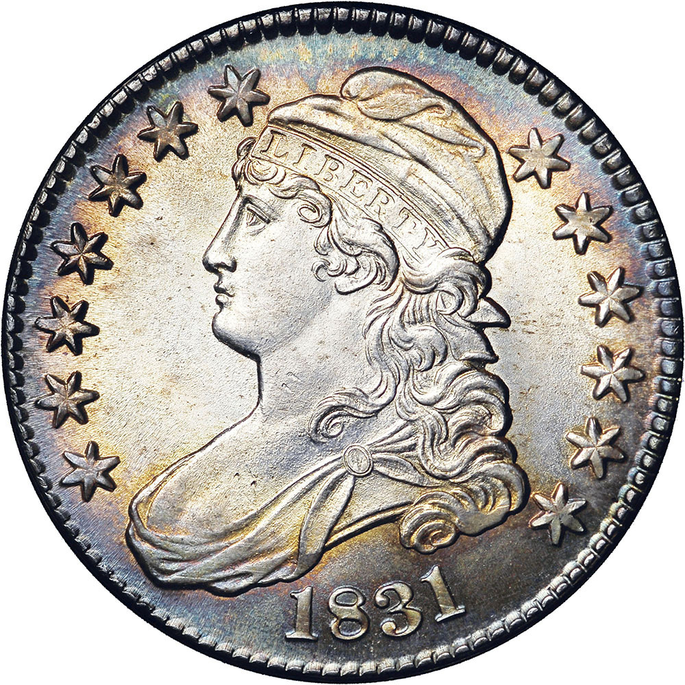 Last 5 sets!!! 1807-1836 50c Liberty Hooded Bust Engraved Edge Silver Dollar