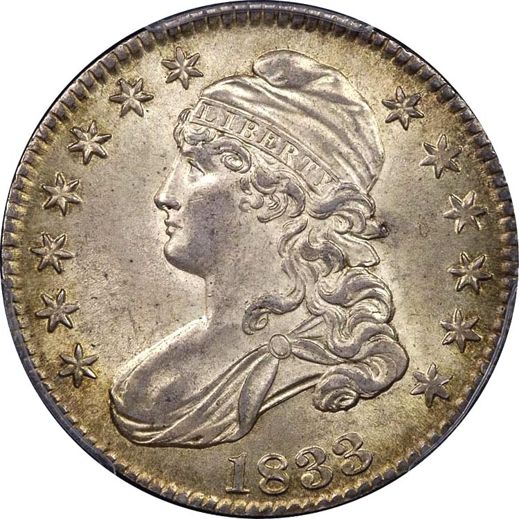 Last 5 sets!!! 1807-1836 50c Liberty Hooded Bust Engraved Edge Silver Dollar