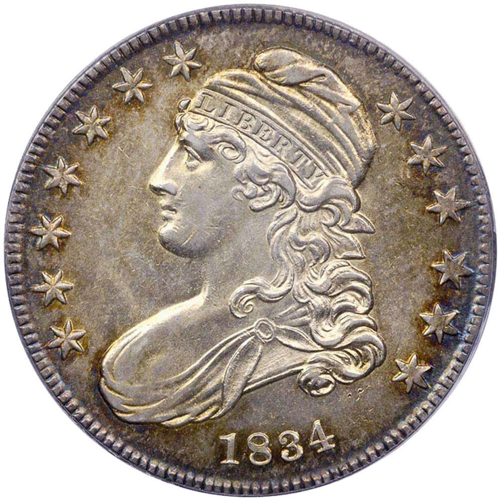 Last 5 sets!!! 1807-1836 50c Liberty Hooded Bust Engraved Edge Silver Dollar