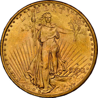 【Collector’s Set】1907-1933 Saint-Gaudens $20 Gold Double Eagle