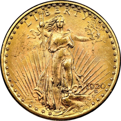 【Collector’s Set】1907-1933 Saint-Gaudens $20 Gold Double Eagle