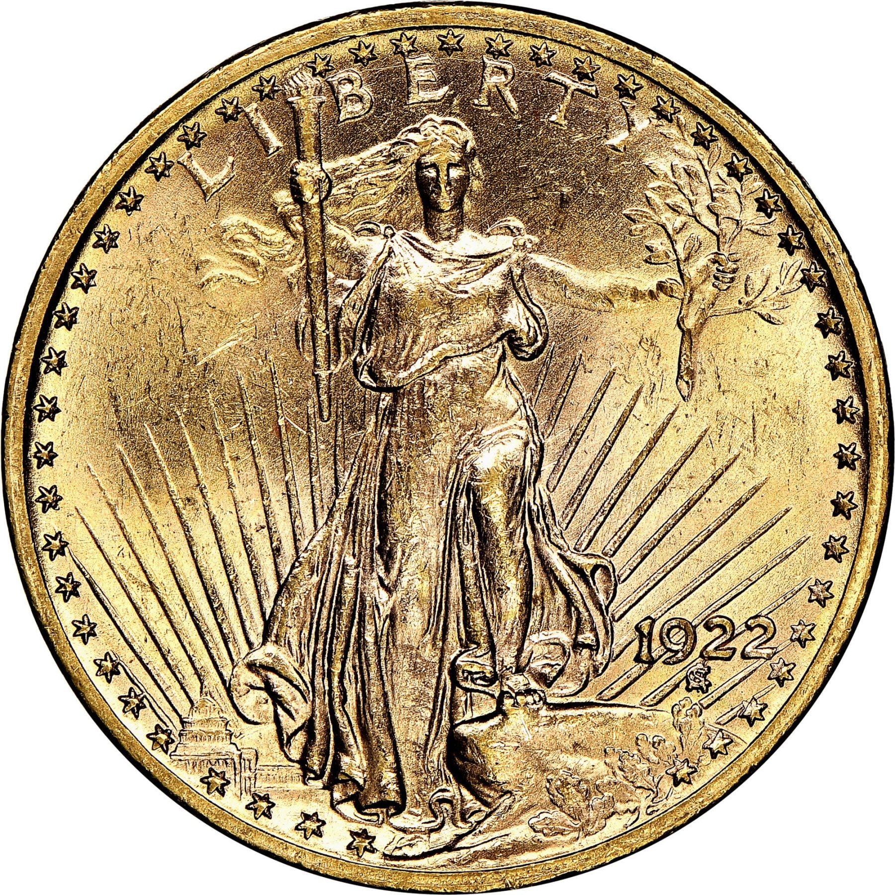 【Collector’s Set】1907-1933 Saint-Gaudens $20 Gold Double Eagle