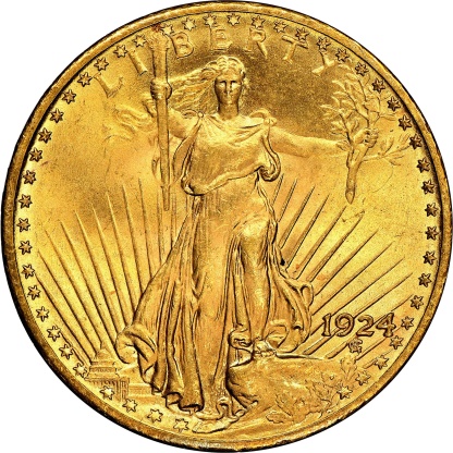 【Collector’s Set】1907-1933 Saint-Gaudens $20 Gold Double Eagle