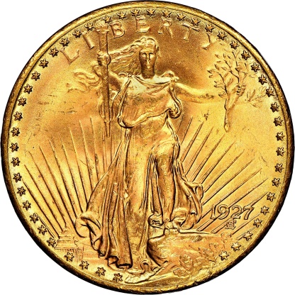 【Collector’s Set】1907-1933 Saint-Gaudens $20 Gold Double Eagle