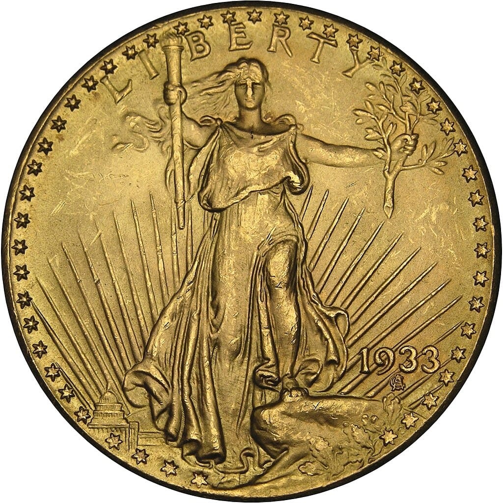 【Collector’s Set】1907-1933 Saint-Gaudens $20 Gold Double Eagle