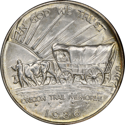 [Complete Set]1926-1939 Oregon Trail Commemorative Half-Dollar