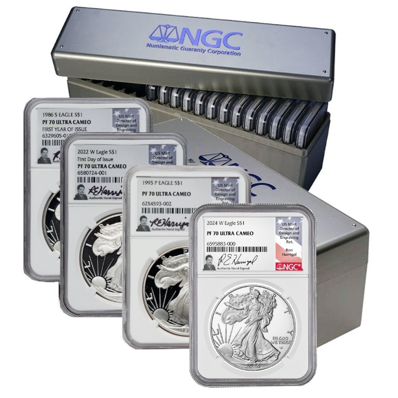 Master Bundle: 1986–2025 Silver Eagle Full 40-Coin Set