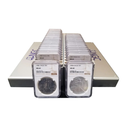 [Complete Set]1986-2024 American Silver Eagle 39PC