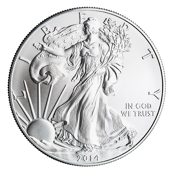 2014 $1 American Silver Eagle