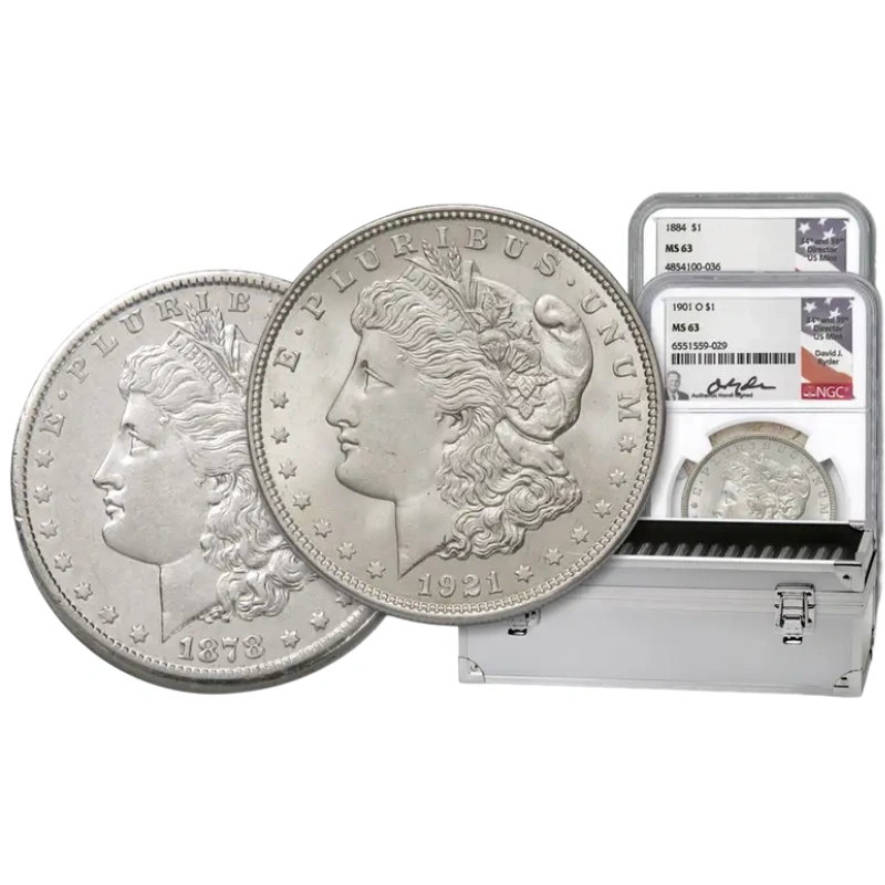【Perfect Bundle】1878–1921 Morgan Silver Dollar 28PC Set