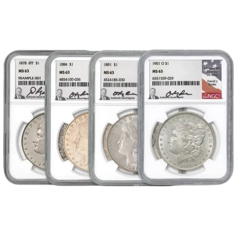 【Perfect Bundle】1878–1921 Morgan Silver Dollar 28PC Set