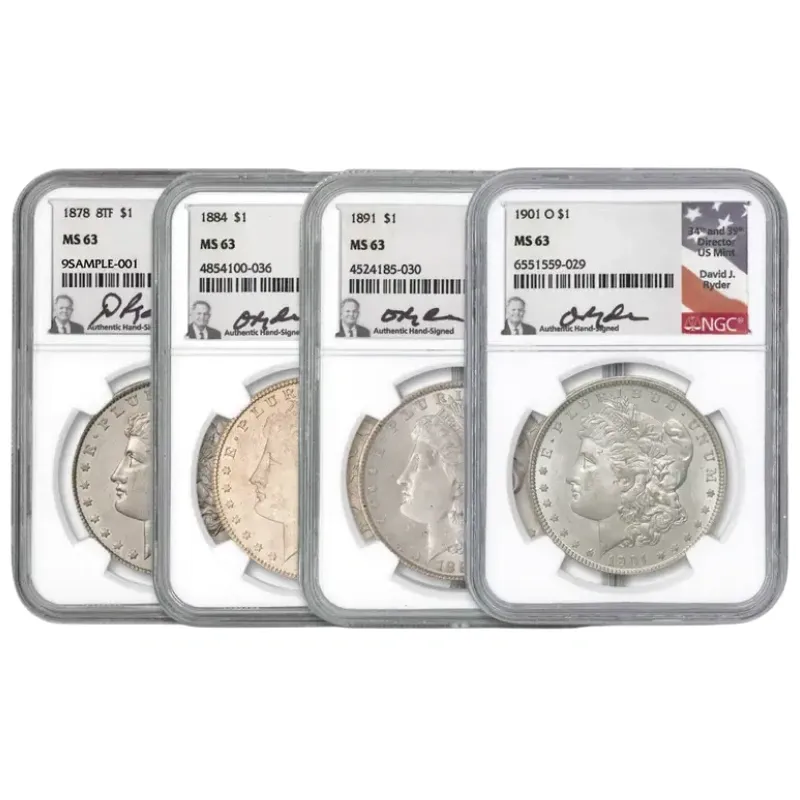 【Perfect Bundle】1878–1921 Morgan Silver Dollar 28PC Set
