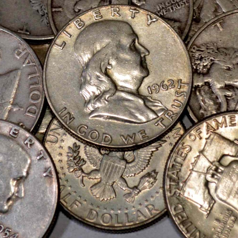 [Complete Set] 1948-1963 Franklin Half Dollars