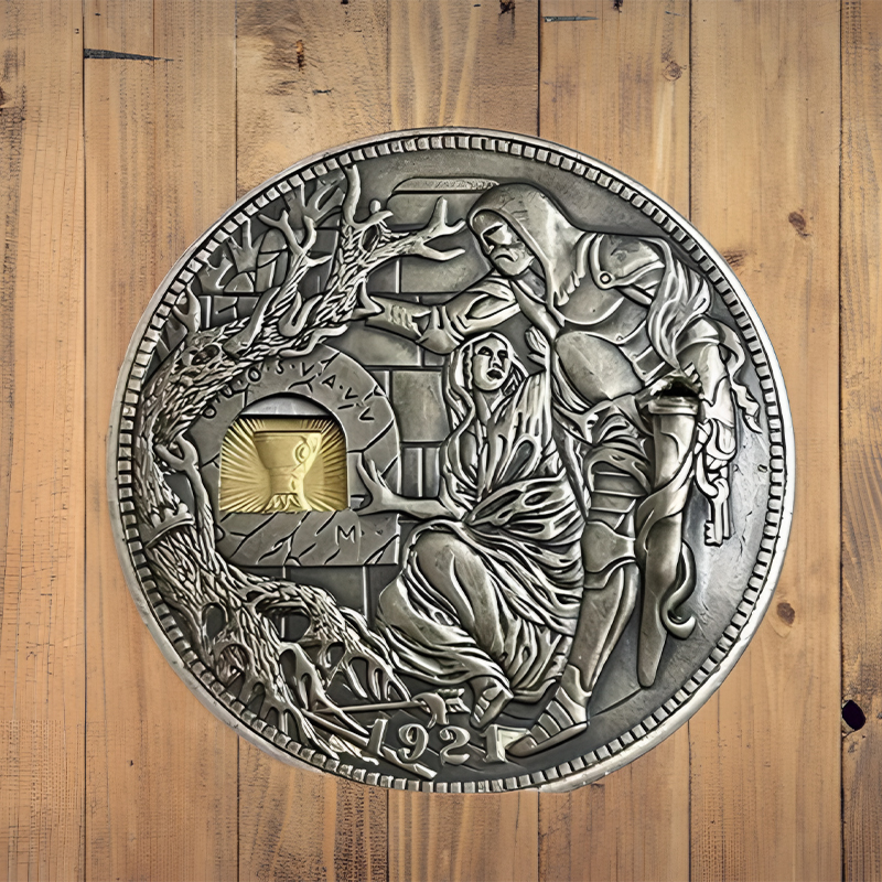 Wanderer Morgan Silver Dollar -- Movable Mechanical Coin