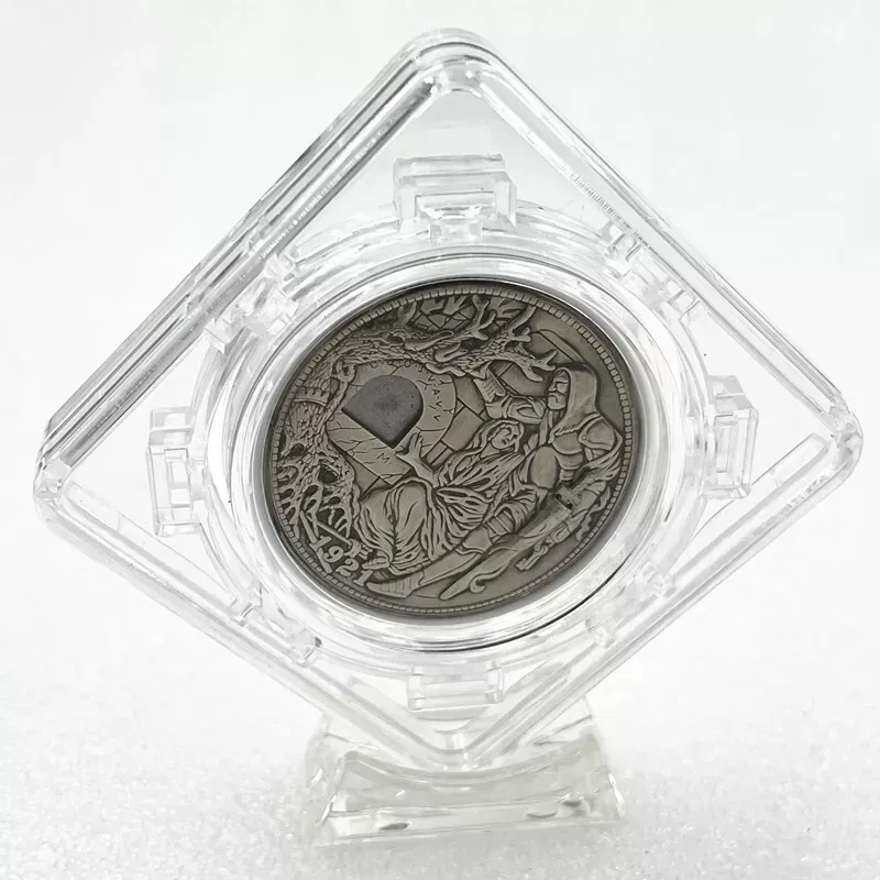 Wanderer Morgan Silver Dollar -- Movable Mechanical Coin