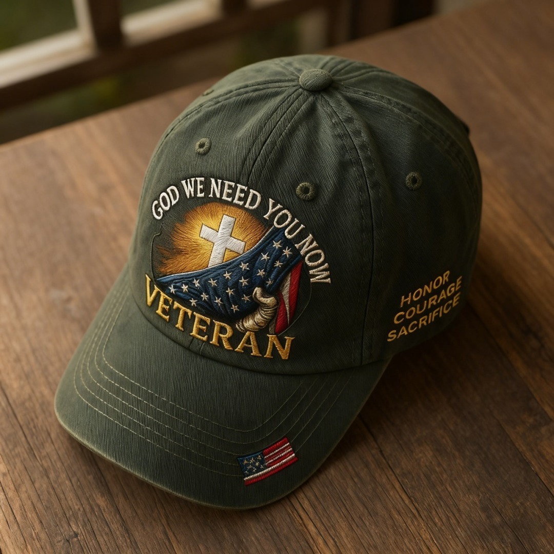 🎉Last Day Only $19.99 🇺🇸⭐ Faith & Honor Christian Cap🎁Free Gifts