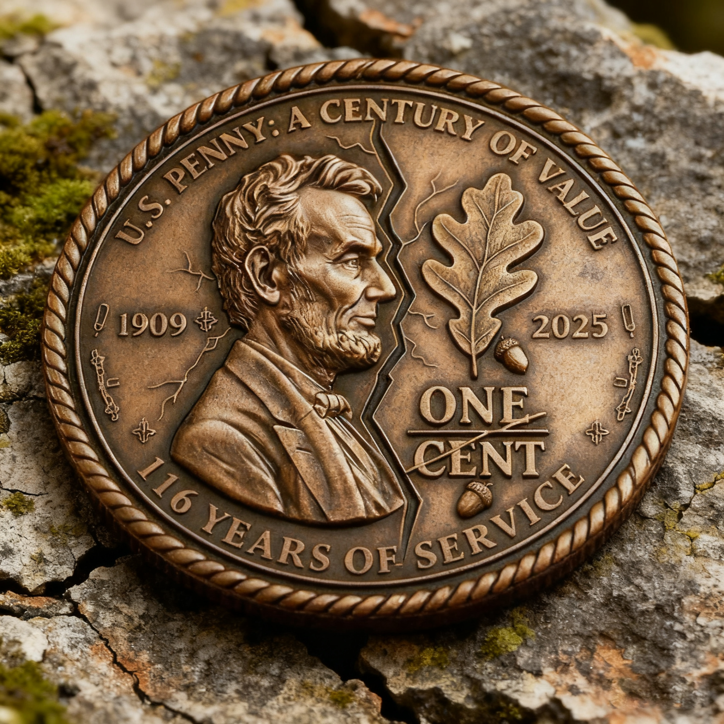 🏆Flash Sale 60% OFF - 🍻The Last Penny Commemorative Coin | Centennial Value Edition 🪙