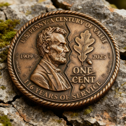 🏆Flash Sale 60% OFF - 🍻The Last Penny Commemorative Coin | Centennial Value Edition 🪙