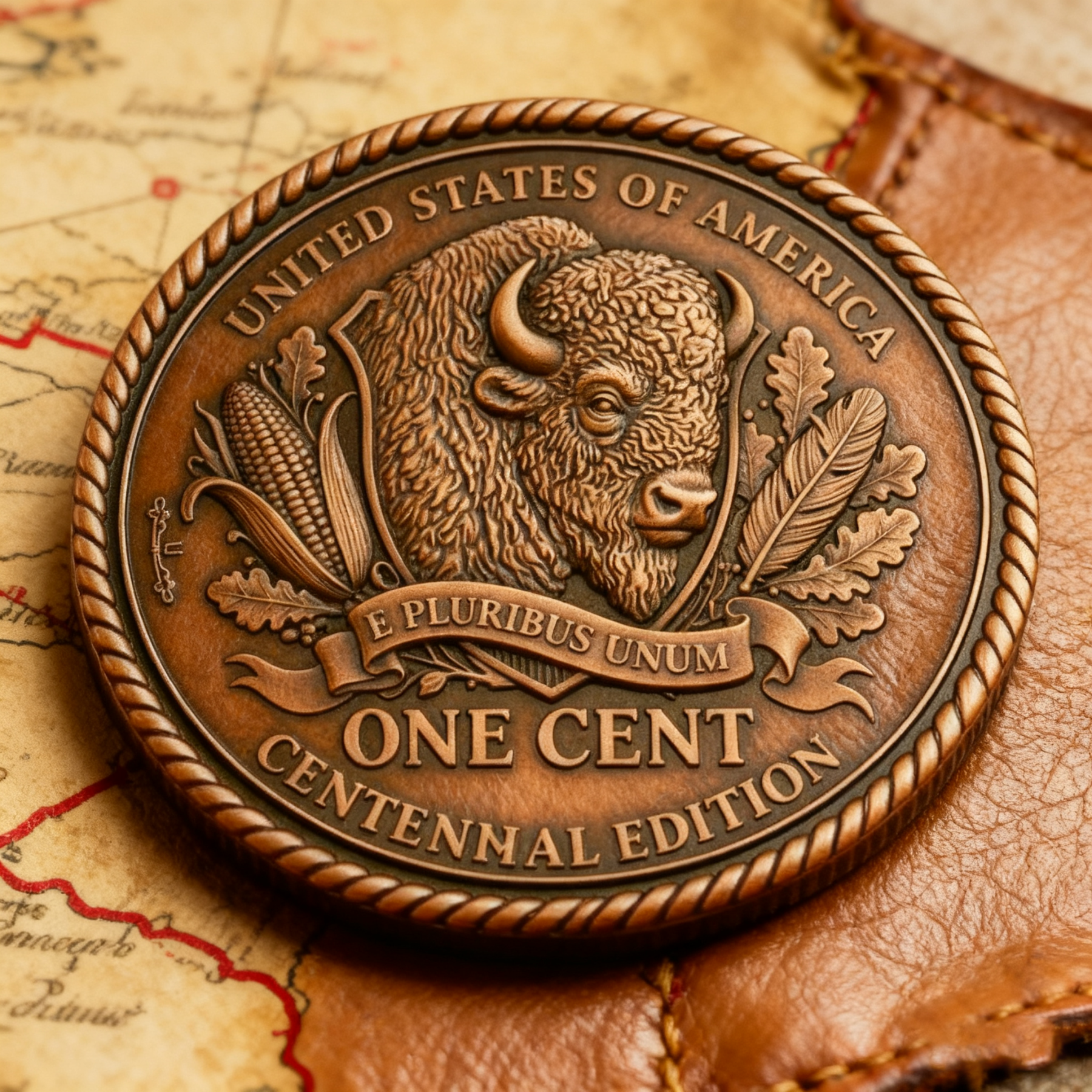 🏆Flash Sale 60% OFF - 🍻The Last Penny Commemorative Coin | Centennial Value Edition 🪙