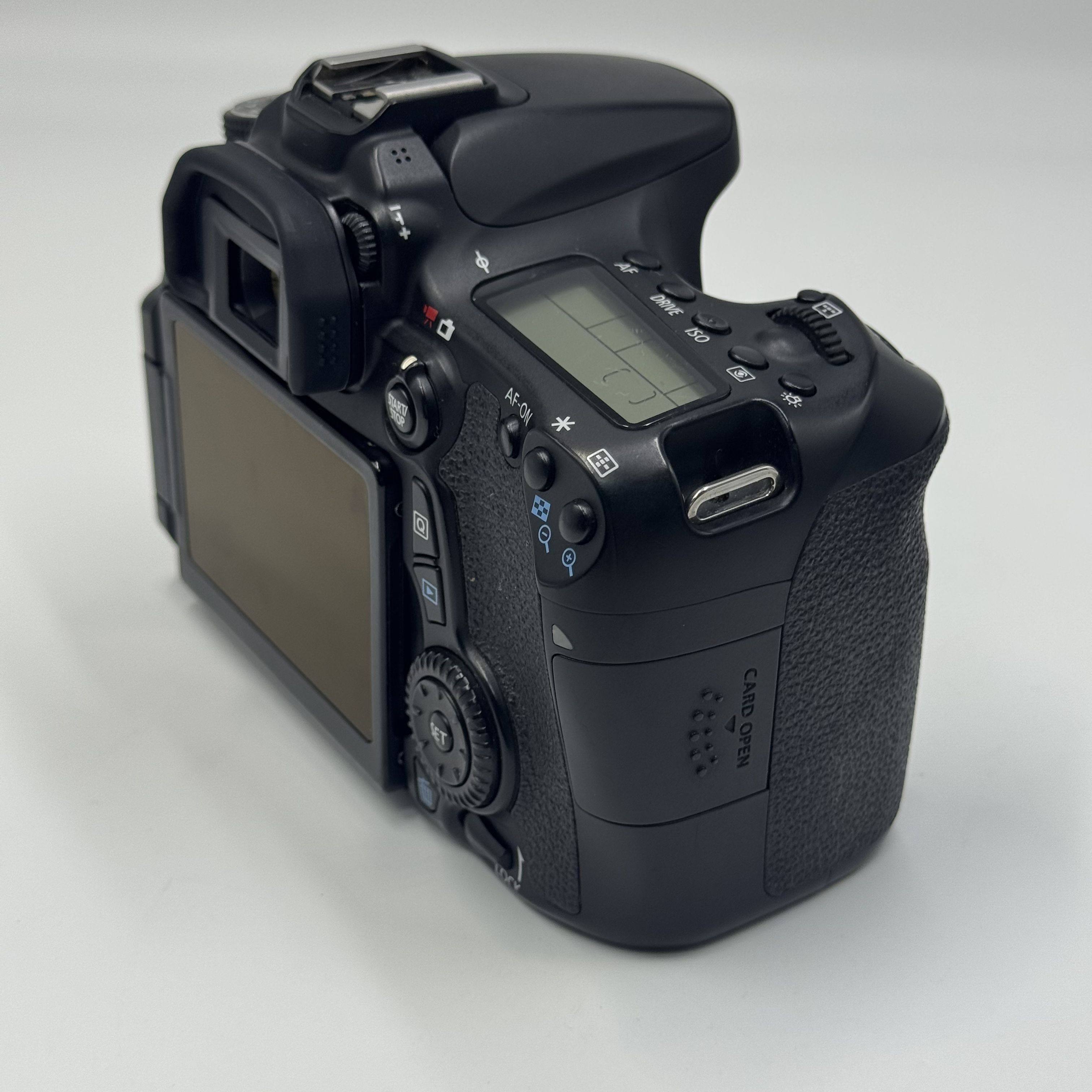 Canon EOS 70D 20.2MP Digital SLR Camera - Black (Body Only)