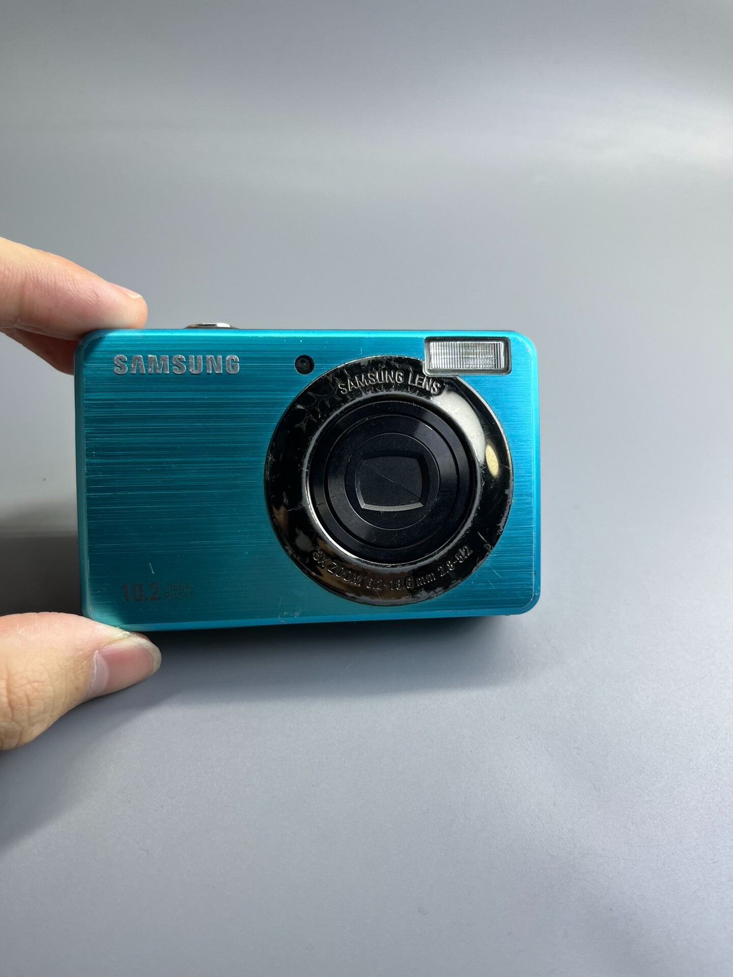 Samsung SL202 Digital Camera 10.2MP 3x Zoom Blue/black Tested Camera