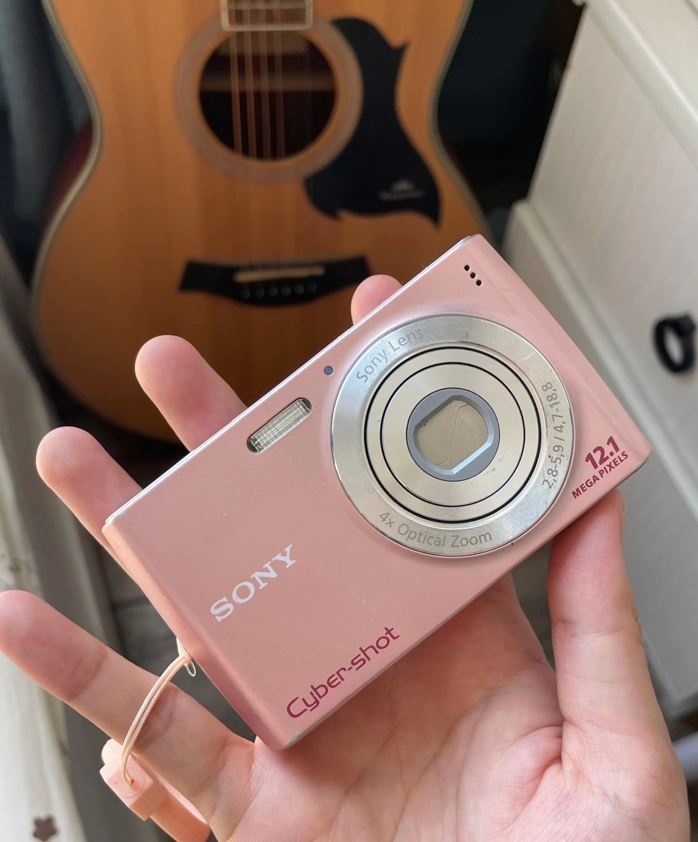 Sony Cyber-shot DSC-W510 pink 12.1MP HD Digital Camera 4x Optical Zoom