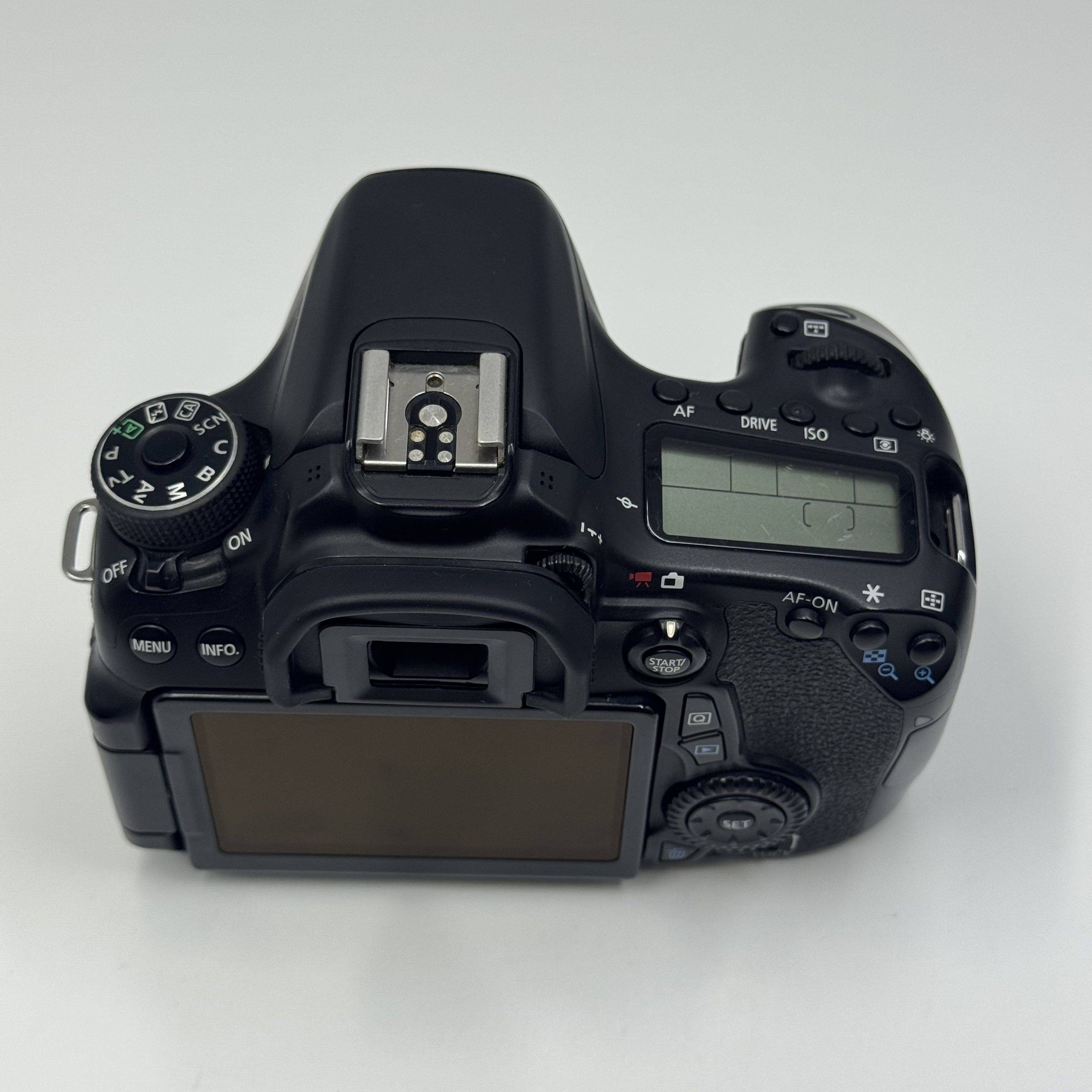 Canon EOS 70D 20.2MP Digital SLR Camera - Black (Body Only)