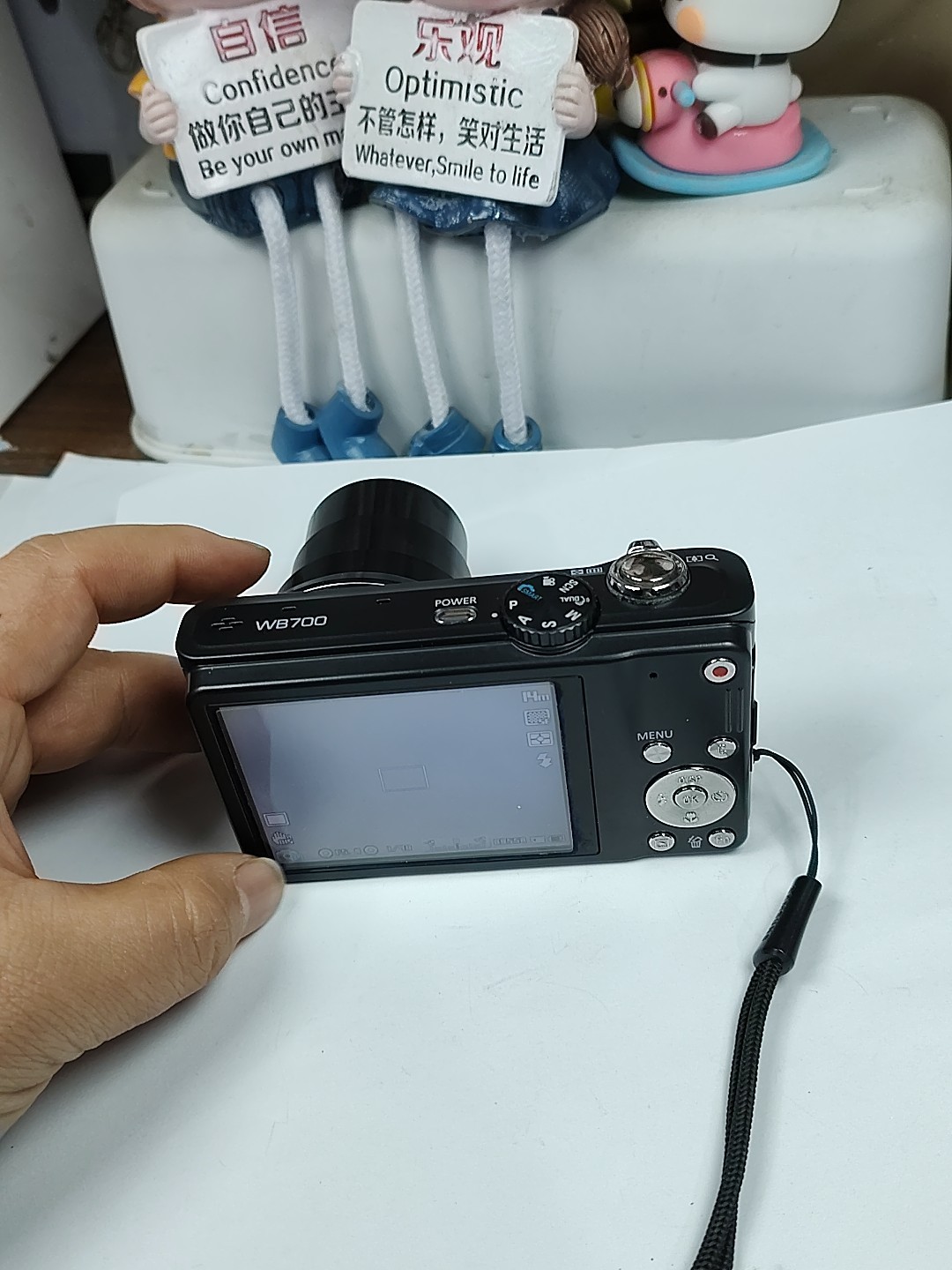 Samsung Digital Camera WB700 14.2MP Black Tested