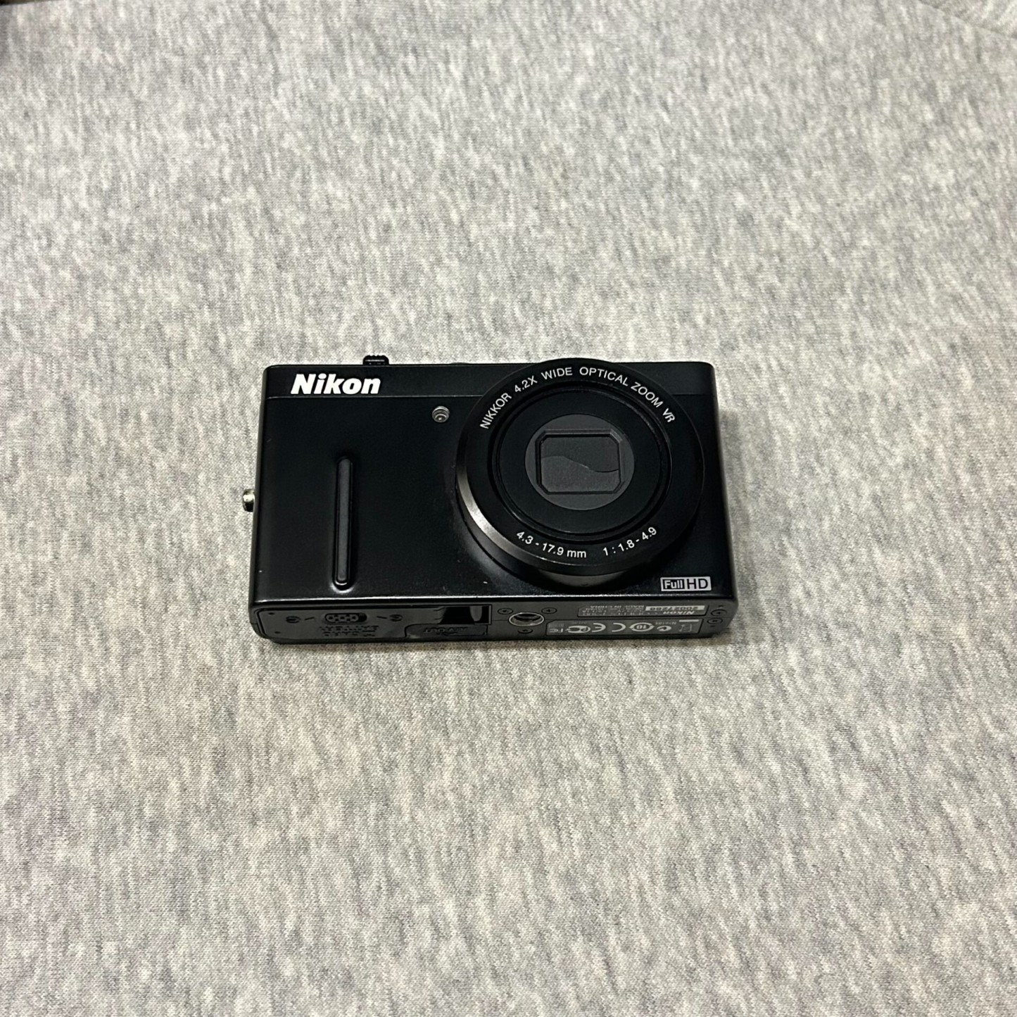 Nikon COOLPIX P300 Black 12.2MP 4.2x f/1.8 Digital Camera Operation Confirmed