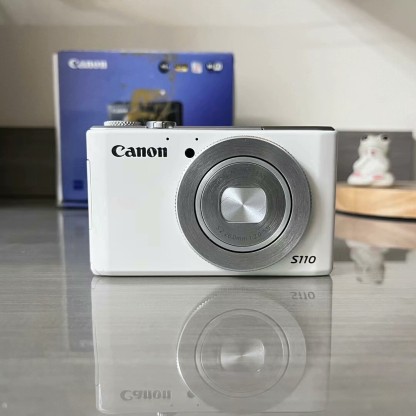 Canon PowerShot S110 12.1 MP Compact Digital Camera White