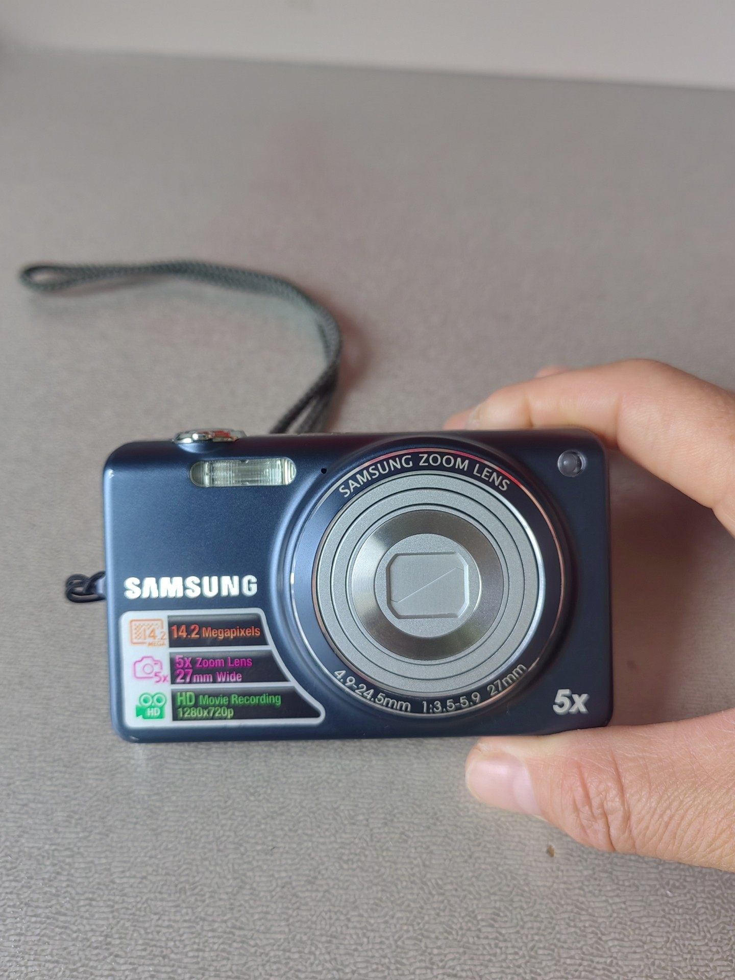 Samsung ST65 14MP Digital Camera Black